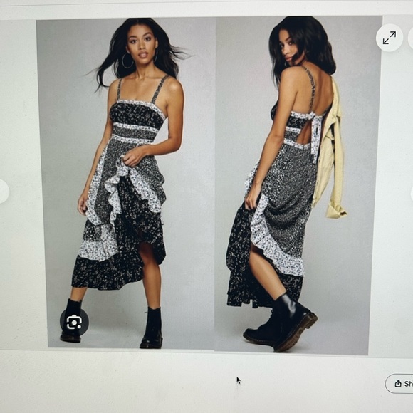 Free People Dresses & Skirts - NEW $198 FREE PEOPLE Yesica Spell Floral Dreas Gypsy Portobello Zahara S